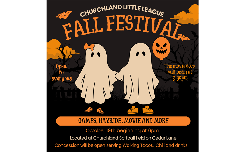 Fall Festival October 19th